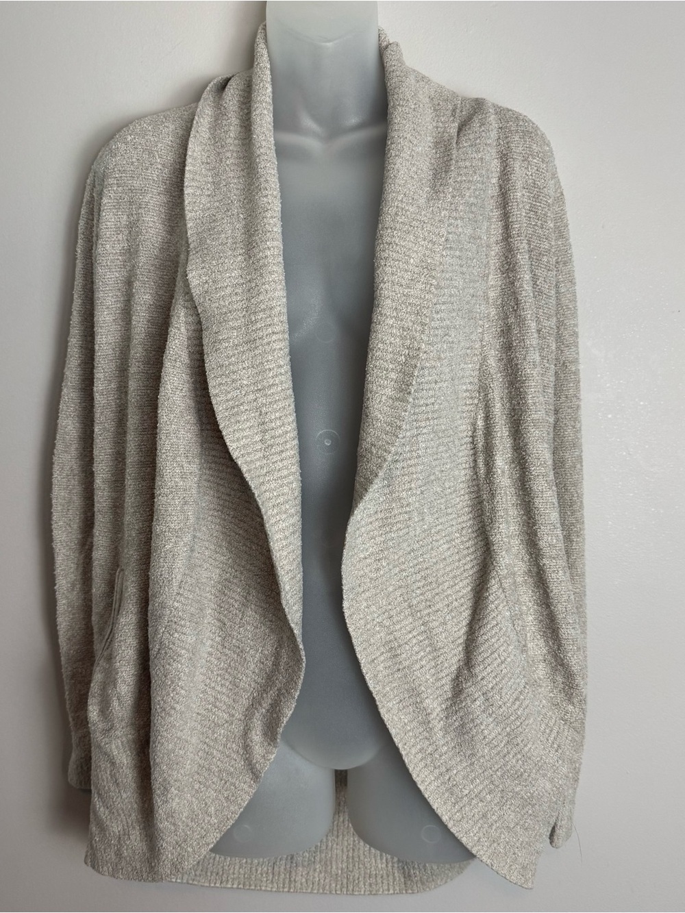 Barefoot Dreams CozyChic Lite Circle Cardigan Size Medium - Picture 2 of 10